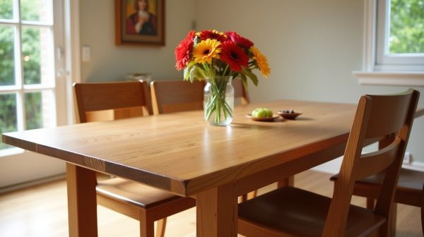 Choisir une table salle à manger en bois massif adaptée à votre style