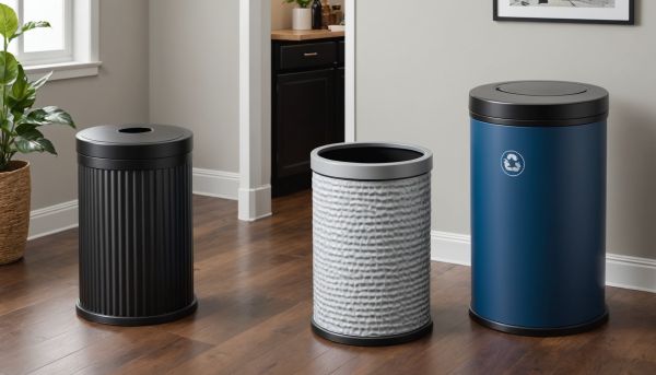 Élevez votre intérieur avec des poubelles au design unique !