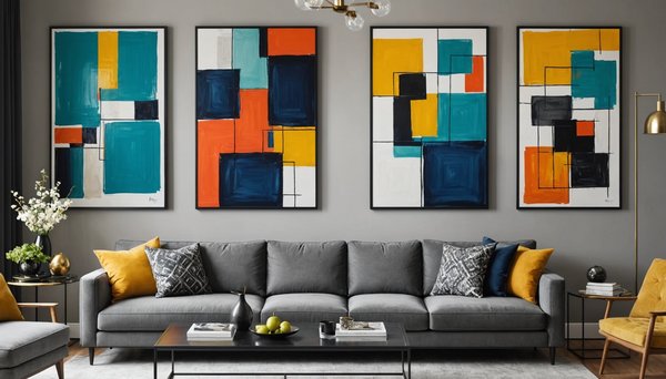 Comment choisir l'art mural pour une décoration contemporaine