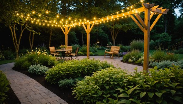 L'éclairage dans le jardin : créer une ambiance féerique