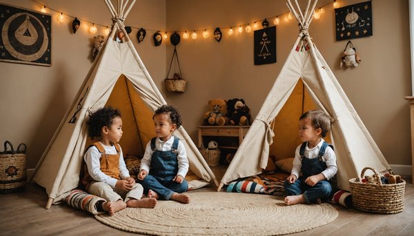Le monde du tipi : des havres de jeu pour votre enfant